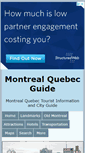 Mobile Screenshot of montreal-quebec.net